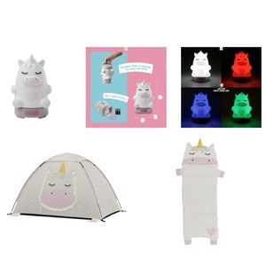 Firefly Unicorn Camping Set for kids! Never been used outdoors.